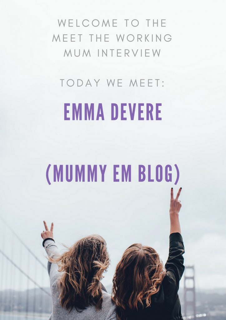 Meet the Working Mum interview Emma Devere